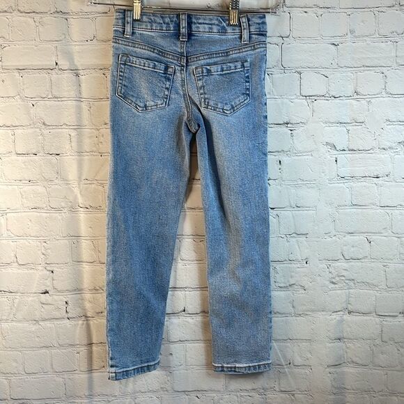 Cat & Jack Girls Embellished jeans, size 5, Girlfriend Super Stretch Jeans - Picture 6 of 10